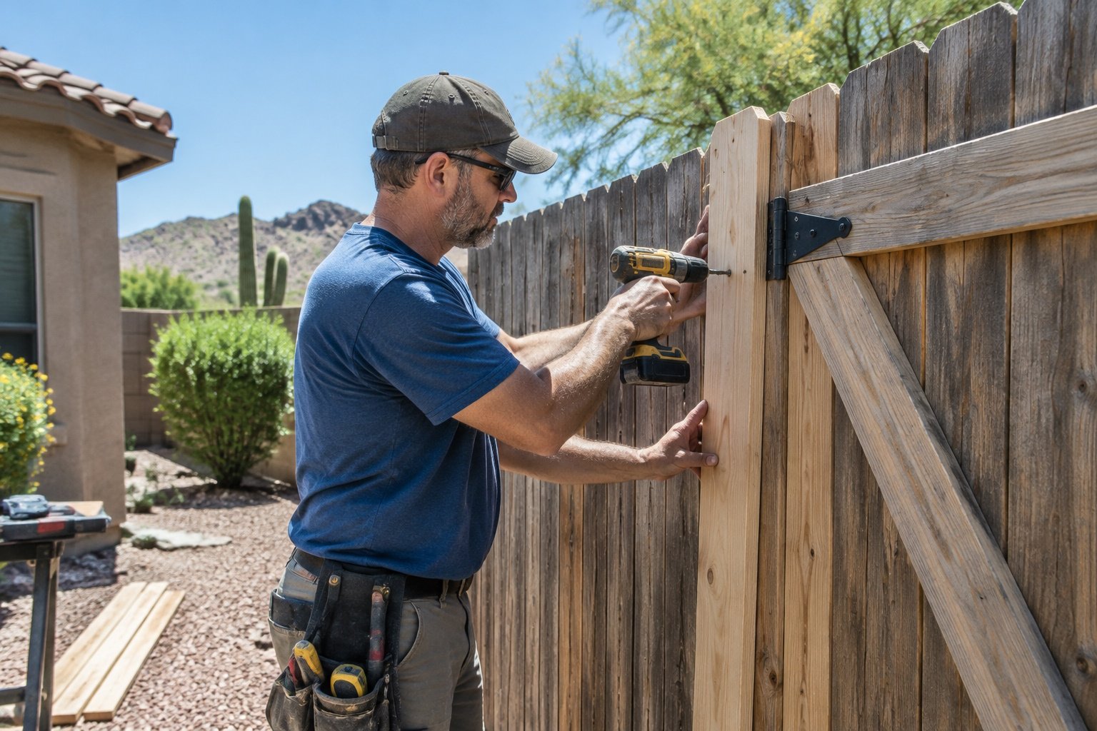 Fence and gate repair